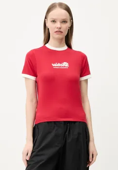 Dickies tricou femei, culoarea rosu, DK0A4Z8I0ER1 imagine