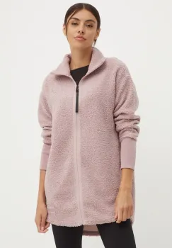 Didriksons bluza TOLA femei, culoarea roz, neted, 505313 imagine