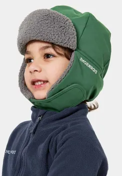 Didriksons caciula copii BIGGLES CAP culoarea verde imagine