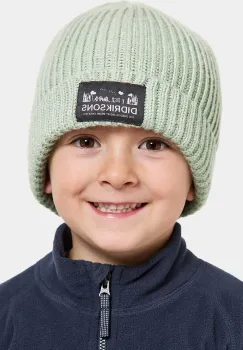 Didriksons caciula copii BUS KDS BEANIE culoarea verde imagine