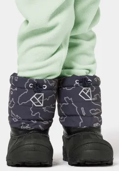 Didriksons cizme de iarna copii LUMI KIDS BOOTS culoarea bordo imagine