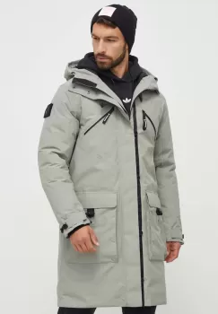 Didriksons geaca barbati, culoarea verde, de iarna imagine