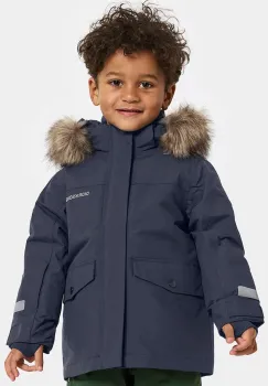 Didriksons geaca copii BJARVEN KIDS PARKA 4 culoarea bleumarin, 505991 imagine