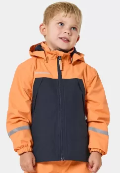 Didriksons geaca copii ENSO KIDS JACKET 5 culoarea portocaliu imagine