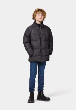 Didriksons geaca copii MEGA KIDS JKT culoarea negru, 505364 imagine