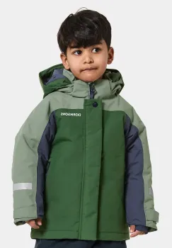 Didriksons geaca copii NEPTUN KIDS JKT 4 culoarea verde, 505985 imagine
