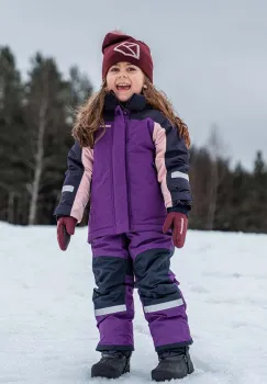 Didriksons geaca copii NEPTUN KIDS JKT culoarea violet, 505472 imagine
