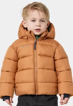 Didriksons geaca copii ROXEN KIDS JACKET culoarea maro, 505811 imagine