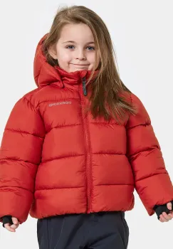 Didriksons geaca copii ROXEN KIDS JACKET culoarea rosu, 505811 imagine