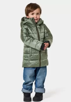 Didriksons geaca copii TAJGAN KD PUFF PARKA culoarea verde imagine