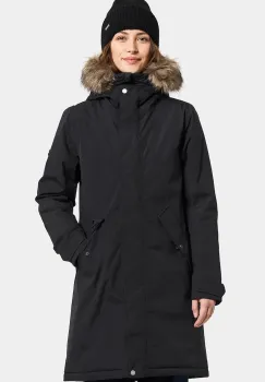Didriksons geaca ERNA culoarea negru, de iarna, 505853 imagine