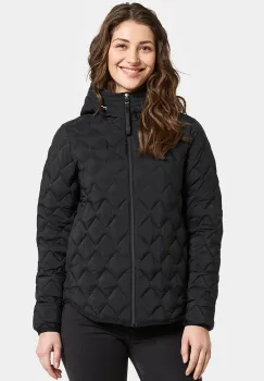 Didriksons geaca EVELYN culoarea negru, de tranzitie, 505821 imagine