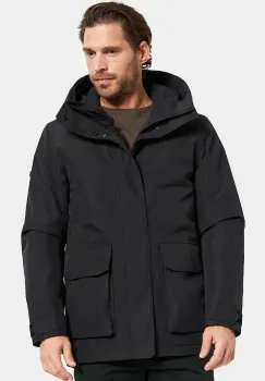 Didriksons geaca LIAM culoarea negru, de iarna, 505881 imagine