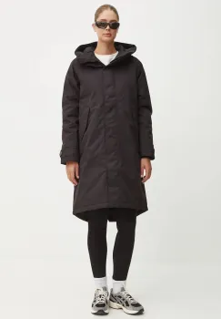 Didriksons geaca LUNA femei, culoarea negru, de tranzitie, 505575 imagine