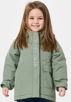 Didriksons geaca TALVI KIDS JKT culoarea verde, 505474 imagine