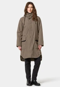 Didriksons hanorac AIKO culoarea maro, de iarna, 505928 imagine