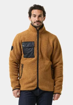 Didriksons  hanorac cu fermoar pentru barbati din polar PETER imagine