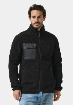 Didriksons  hanorac cu fermoar pentru barbati din polar PETER imagine