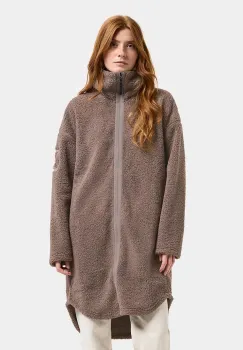 Didriksons  hanorac cu fermoar pentru femei din polar JILL imagine