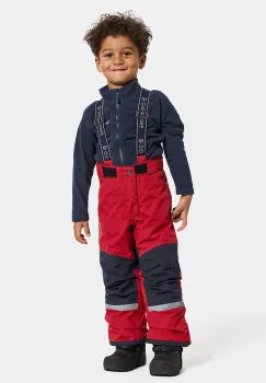 Didriksons pantaloni copii IDRE KIDS PANTS 6 culoarea rosu, 504357 imagine