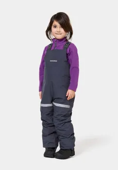 Didriksons pantaloni de schi pentru copii BJARVEN K BIB PANT culoarea albastru marin, 505430 imagine