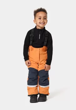 Didriksons pantaloni de schi pentru copii IDRE KIDS PANTS culoarea portocaliu imagine