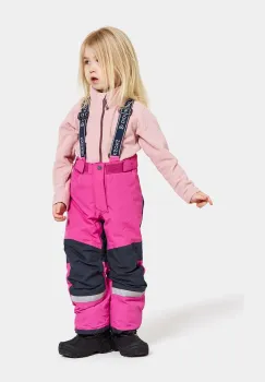 Didriksons pantaloni de schi pentru copii IDRE KIDS PANTS culoarea roz imagine