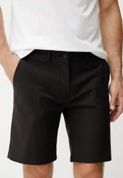 Didriksons pantaloni scurti IAN barbati, culoarea negru, 505304 imagine