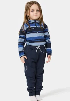 Didriksons pantaloni SILJAN KIDS PNT culoarea bleumarin, uni, 505901 imagine