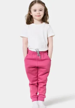 Didriksons pantaloni SILJAN KIDS PNT culoarea roz, uni, 505901 imagine