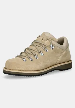 Diemme pantofi de piele intoarsa Roccia Basso culoarea bej, DI25SPRBM-I01S006SND imagine