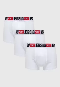 Diesel boxeri 3-pack barbati, culoarea alb imagine