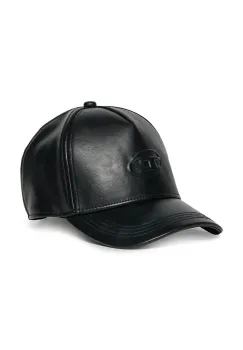 Diesel caciula copii FRELVA HAT culoarea negru, J02520 imagine
