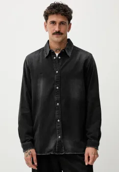 Diesel camasa jeans D-SIMPLY cu guler clasic, regular, A03534.0DBDC imagine