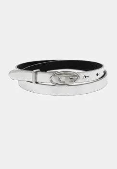 Diesel curea de piele OVAL D-LOGO B-1DR imagine