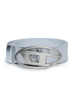 Diesel curea de piele pentru copii B1DR BELTS culoarea gri, J01226 imagine