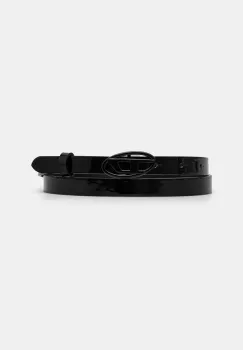 Diesel curea de piele PLAY-D B-PLAY 15 belt femei, culoarea negru, X10323.PR271 imagine