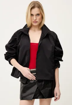 Diesel geaca G-LEAM JACKET culoarea negru, de tranzitie, A16815.0AKAD imagine