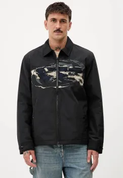 Diesel geaca J-OACHIM-D-PADD culoarea negru, de tranzitie, A19519.0AJFS imagine