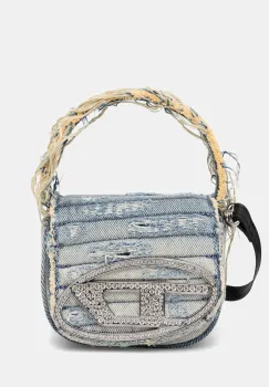 Diesel geanta crossbody pentru femei, din bumbac imagine