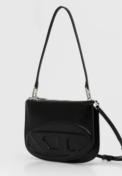 Diesel geanta de piele 1DR 2.0 1DR TWIN culoarea negru, X10330.PR818 imagine