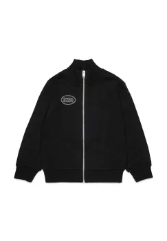 Diesel hanorac cu fermoar pentru copii din bumbac SCIRCLEZIP OVER SWEAT-SHIRT imagine