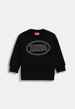 Diesel hanorac de bumbac pentru copii SCIRCLE OVER SWEAT-SHIRT imagine