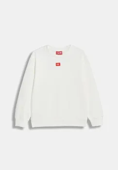 Diesel hanorac de bumbac pentru copii SXGIN OVER SWEAT-SHIRT imagine