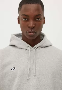 Diesel hanorac de bumbac S-ROB-HOOD-DOVAL-PJ barbati, culoarea negru, cu gluga, neted, A03786.0BKAF imagine