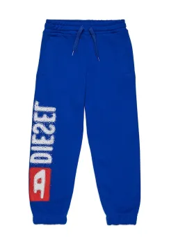 Diesel pantaloni de trening din bumbac pentru copii PANTLI TROUSERS cu imprimeu, J02445 imagine