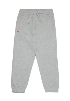 Diesel pantaloni de trening din bumbac pentru copii PGINND TROUSERS culoarea gri, neted, J02235 imagine