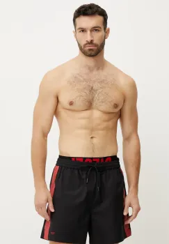 Diesel pantaloni scurti de baie VISPER-41-D-POP BOXER-SHORTS culoarea negru, A17465.0EPBA imagine