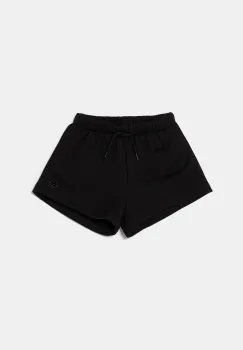 Diesel pantaloni scurti din bumbac PAGL SHORTS culoarea negru, cu imprimeu, talie reglabila, J02204 imagine