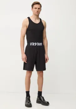 Diesel pantaloni scurti DYLAN-D-POP SHORTS barbati, culoarea negru, A17684.0DCBK imagine